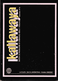 Tapa revista kallawaya n&uacute;mero 7-8